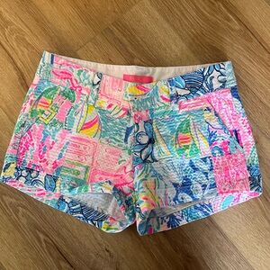 Lilly Pulitzer Walsh Shorts Pop Up Summer Remix